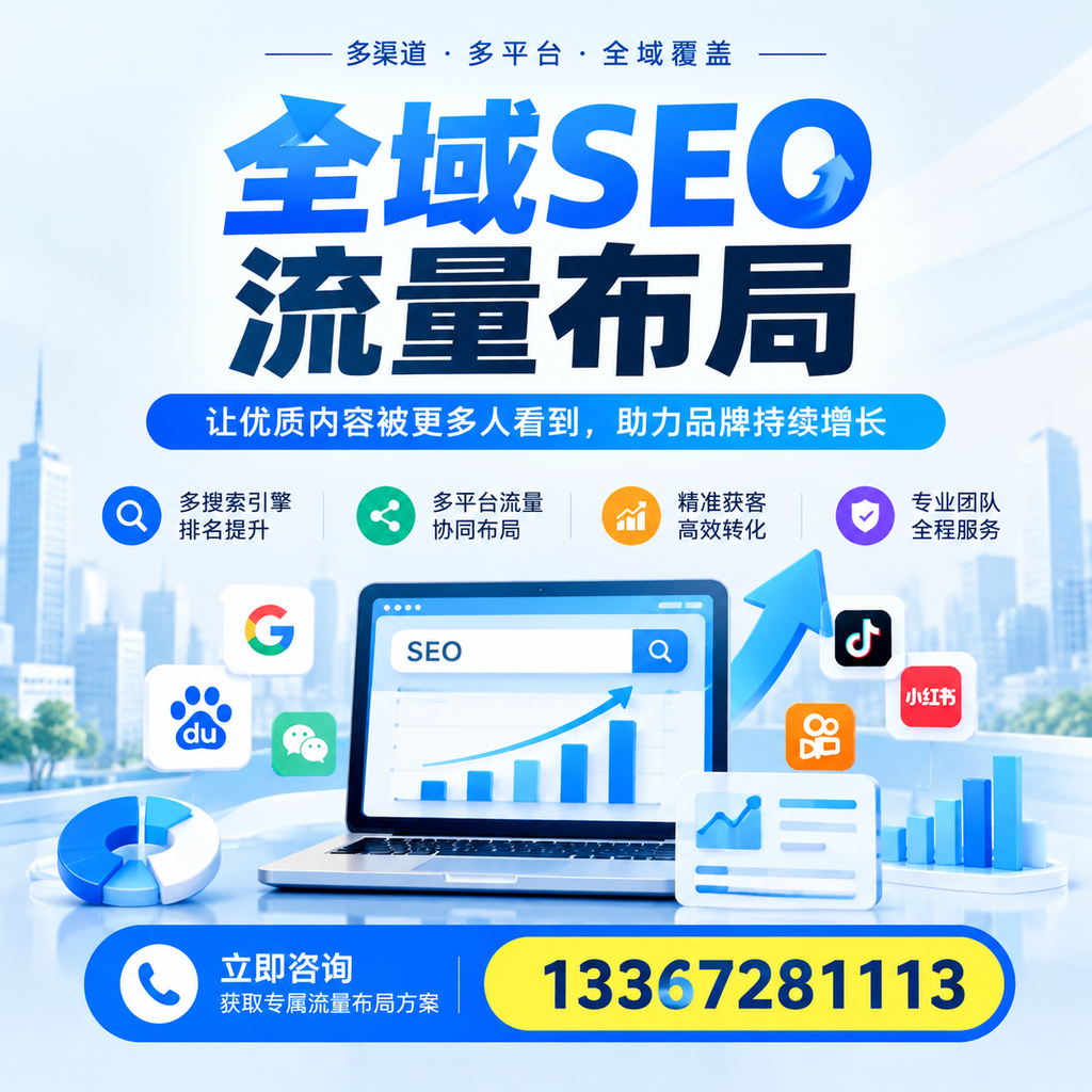 全域SEO流量布局工具推荐：肇庆企业的选择清单